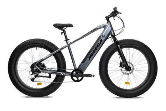 Insera e-Muffle Elfatbike 26" 9-V Ram 48 cm (Cyklistens längd: 160–185 cm)